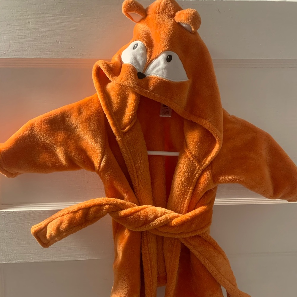 Baby Fox Robe 0-9 months (unisex)
